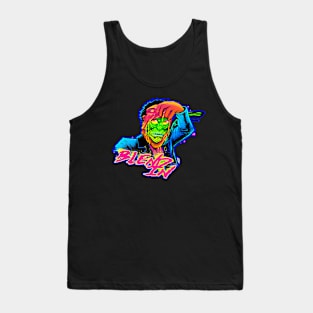 "Blend In" Black Light Tank Top